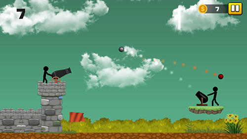 Stickman cannon shooter for Android - Download APK free