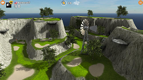 Stickman cross golf battle screenshot 4