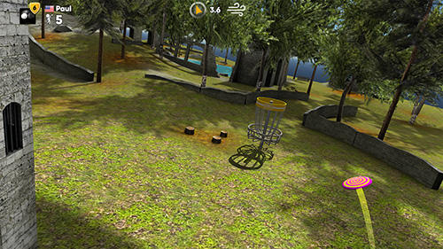 Stickman disc golf battle screenshot 1