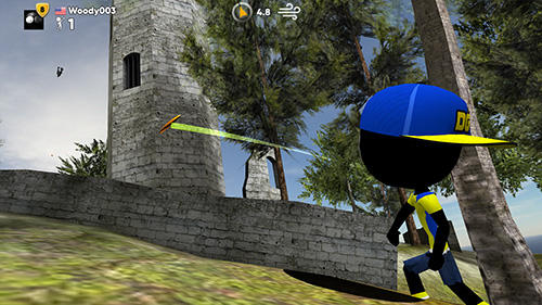Stickman disc golf battle screenshot 4