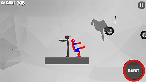 Stickman dismount 3: Heroes screenshot 5