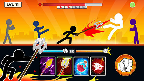 Stickman fighter: Mega brawl screenshot 3