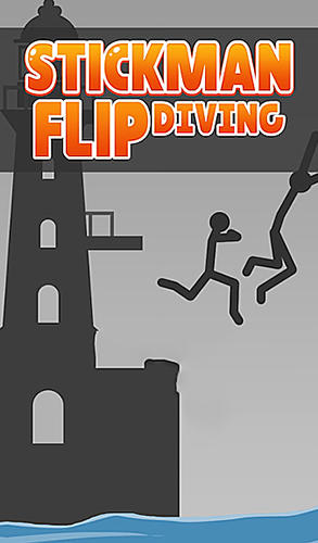 Stickman flip diving poster