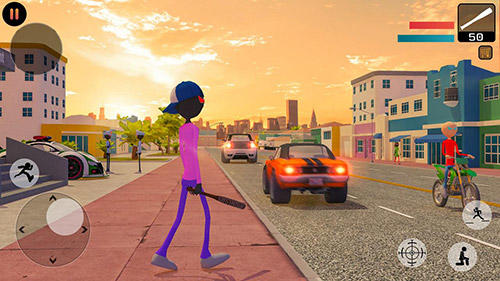 Stickman mafia gangster gang wars screenshot 4