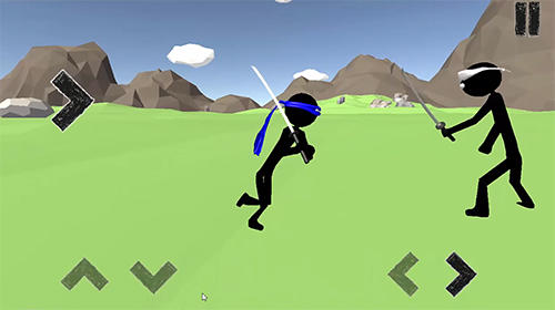 Stickman ninja warrior 3D screenshot 2