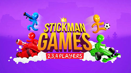 Stickman party: 2 player games poster