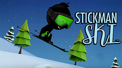 Stickman ski poster