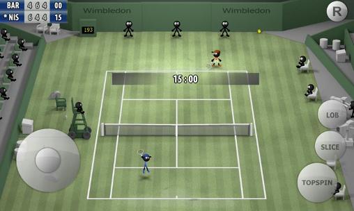 Stickman tennis 2015 screenshot 1
