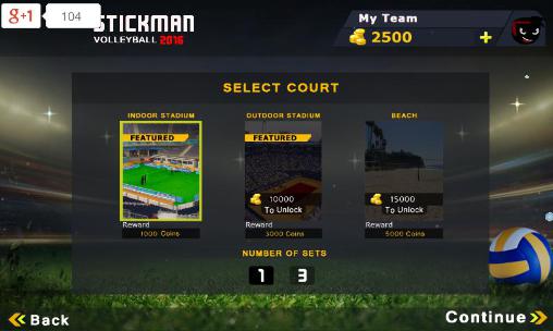 Stickman volleyball 2016 screenshot 3