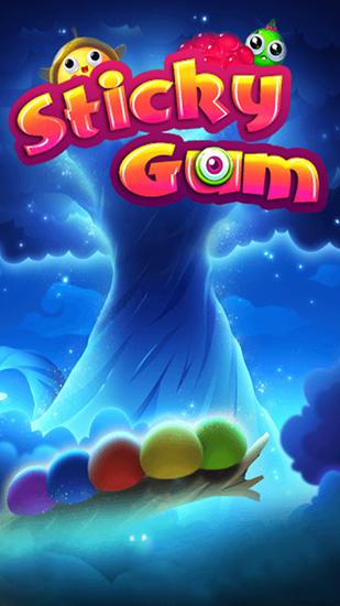 Sticky gum poster