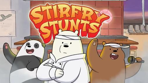 Stirfry stunts: We bare bears poster