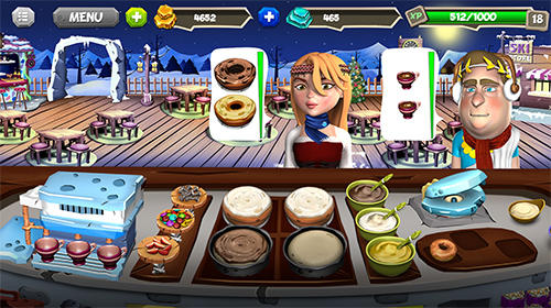 Stone age chef: The crazy restaurant and cooking game screenshot 2