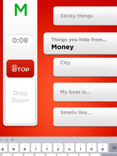 Stop: Categories word game screenshot 1