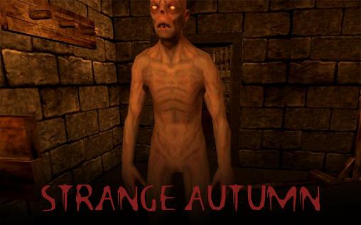 Strange autumn poster