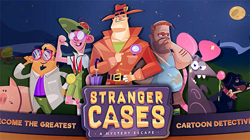 Stranger cases: A mystery escape poster