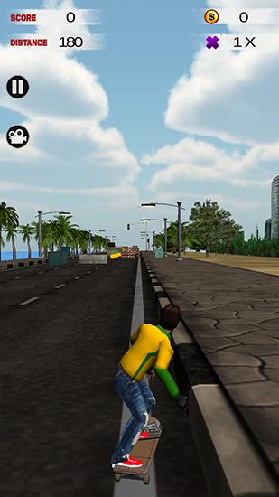 Street skate 3D screenshot 2