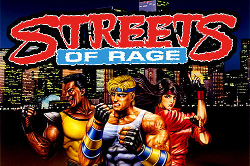 Streets of rage classic poster
