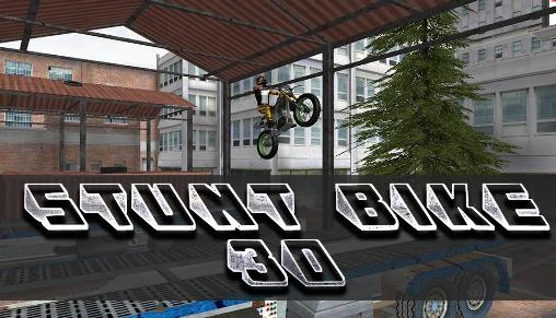 Stunt bike 3D poster