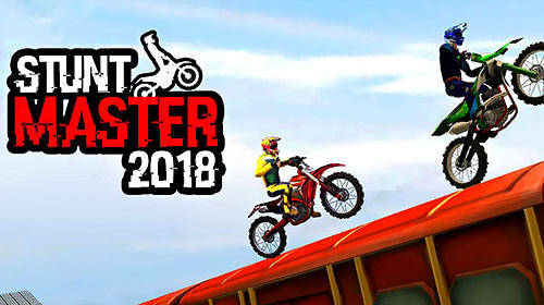 Stunt master 2018: Bike race poster