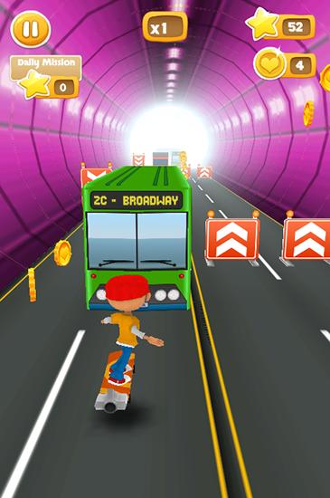 Subway 4 lane: Surfer screenshot 1