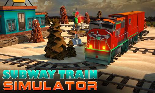 Subway train simulator 3D: Traffic poster
