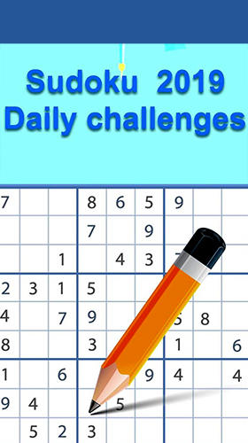 Sudoku challenge 2019: Daily challenge poster