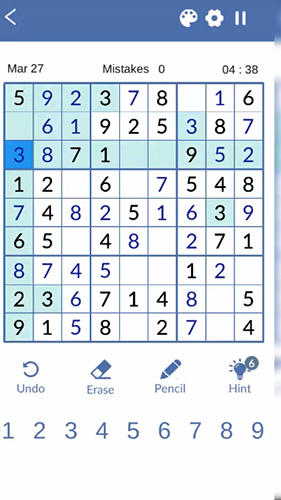 Sudoku challenge 2019: Daily challenge screenshot 2