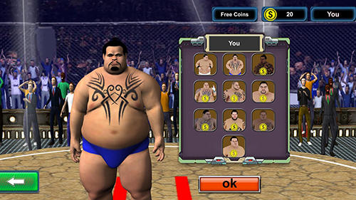 Sumo wrestling revolution 2017: Pro stars fighting screenshot 1