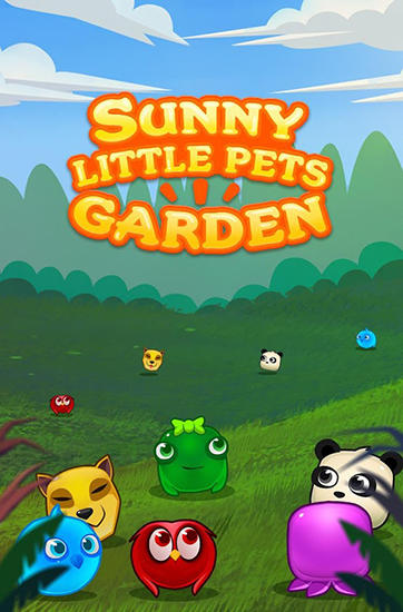 Sunny little pets garden poster
