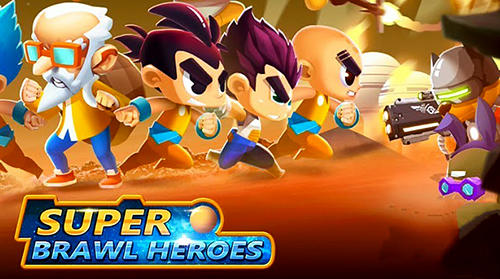 Super brawl heroes poster