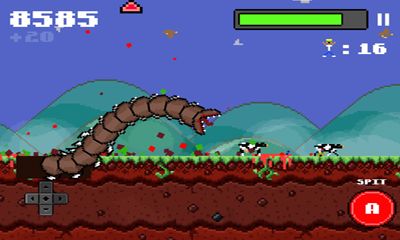 Super mega worm screenshot 2