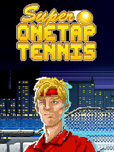 Super one tap tennis poster