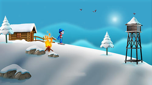 Super ski: Adventure hill screenshot 2