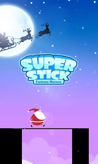 Super stick: Cartoon heroes poster
