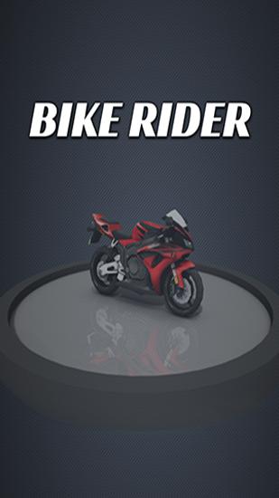 Superbike rider poster