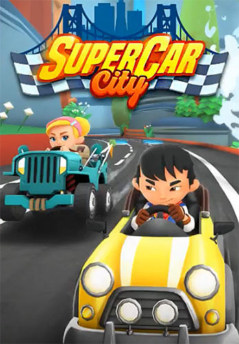 Supercar city poster