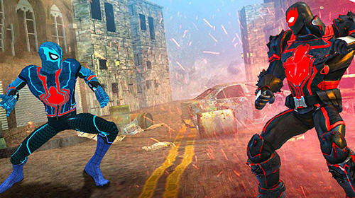 Superhero fighting games 3D: War of infinity gods screenshot 1