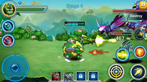 Superhero fruit. Robot wars: Future battles screenshot 2