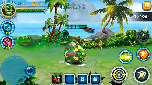 Superhero fruit. Robot wars: Future battles screenshot 5