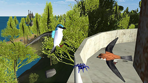 Swallow simulator: Flying bird adventure screenshot 2
