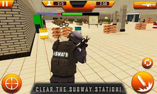 SWAT train mission: Crime rescue screenshot 1