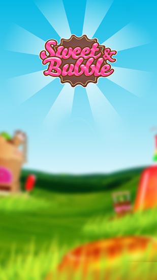 Sweet and bubble poster