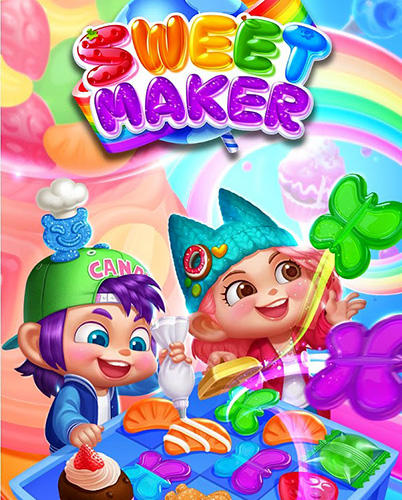 Sweet maker: DIY match 3 mania poster