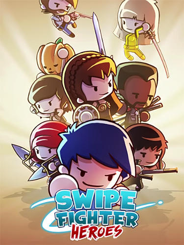 Swipe fighter heroes: Fun multiplayer fights poster