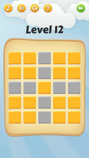 Switch the squares: Puzzle screenshot 1