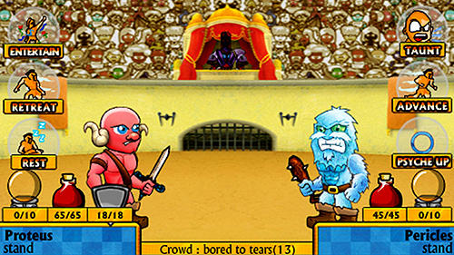 Swords and sandals mini fighters! screenshot 2