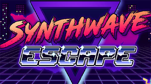Synthwave escape poster