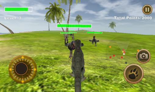T-Rex survival simulator screenshot 1