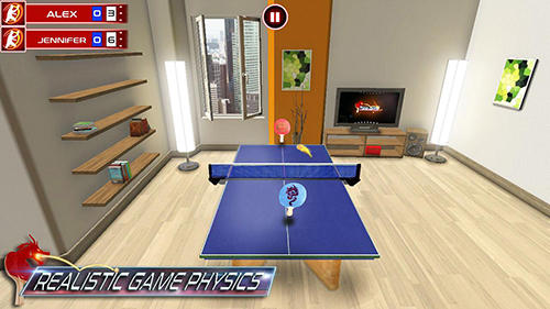 Table tennis games screenshot 2