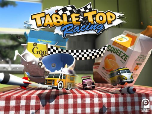Table top racing poster